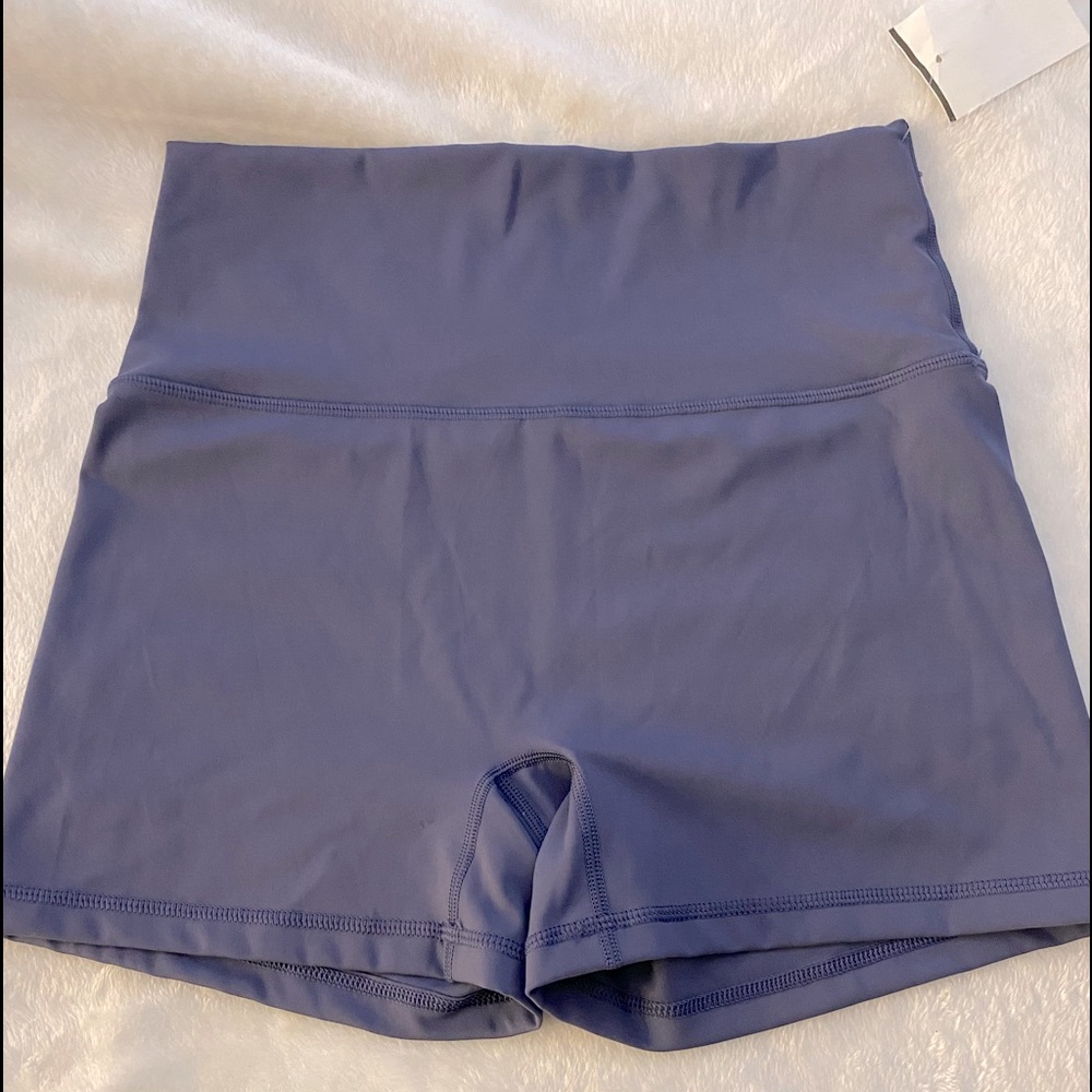 High waist workout shorts